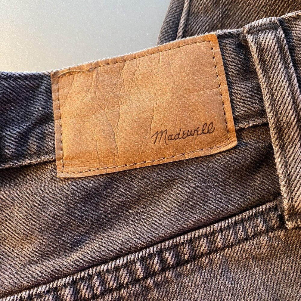 Madewell Balloon Jeans Denim Size 29 Black - Picture 6 of 8